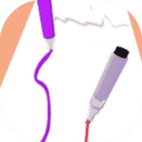 奔跑吧水彩笔免广-睡前小游戏