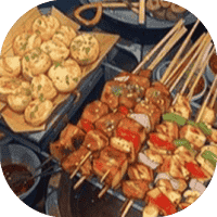 真香小吃摊免广GM-睡前小游戏