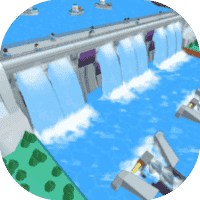 水坝建造模拟器-免广告-Gm-睡前小游戏